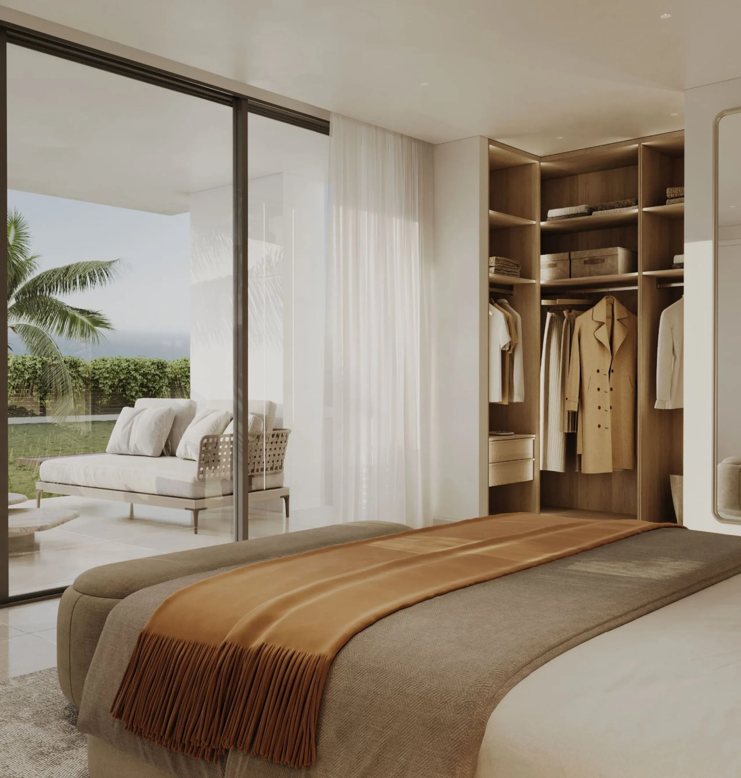 Contemporary Villa with Sea and Mountain Views in an Exclusive Private Development in Mijas, Málaga