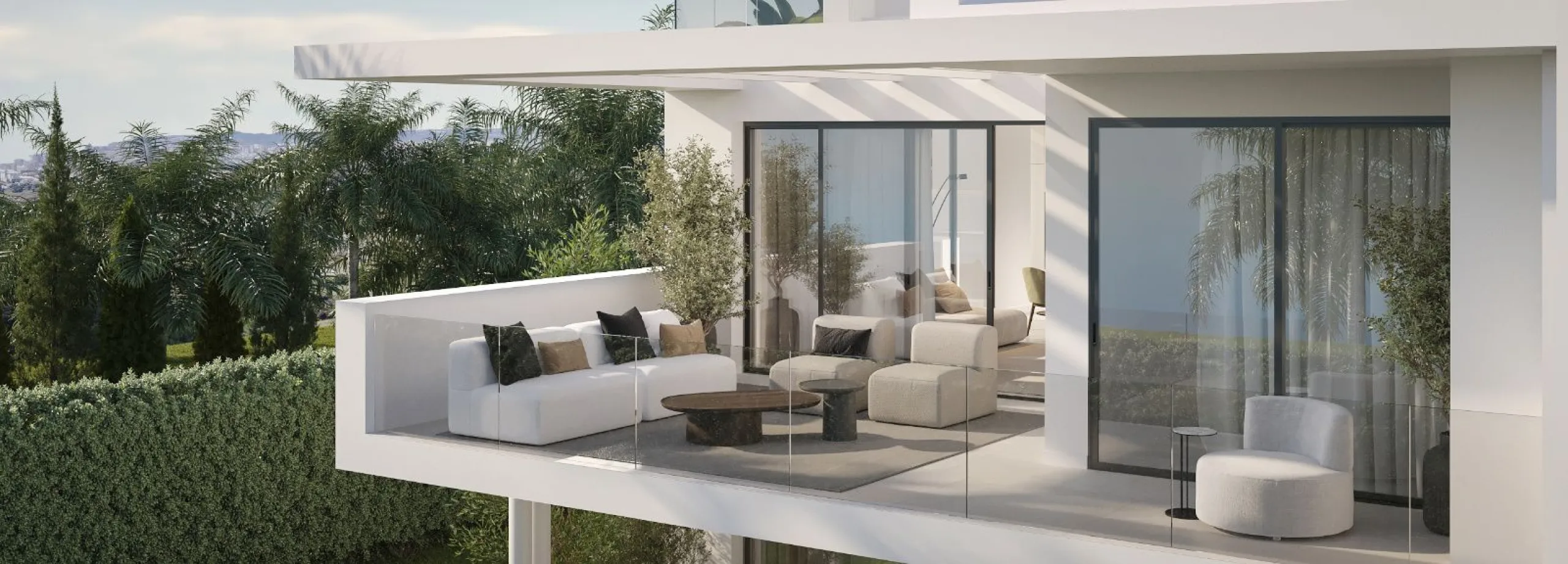 Modern Apartments in a Gated Community Next to the Golf Courses in Estepona, Málaga