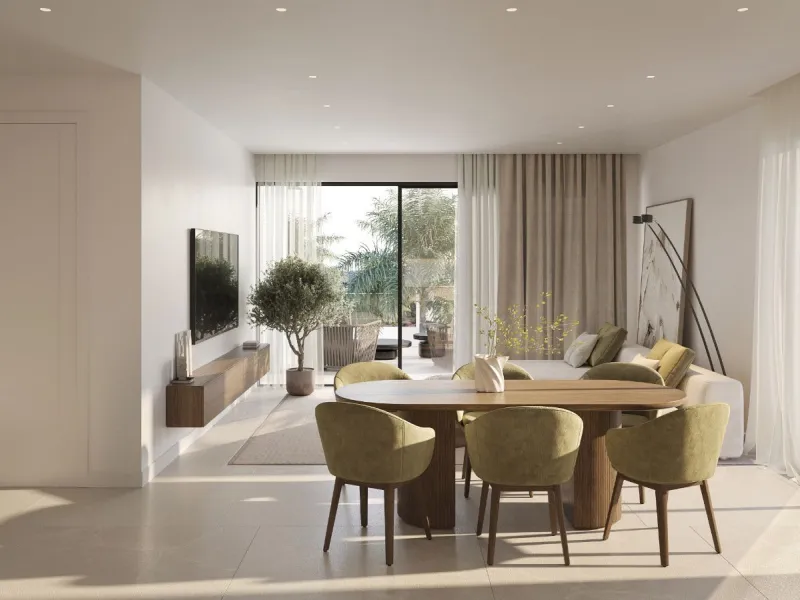Modern Apartments in a Gated Community Next to the Golf Courses in Estepona, Málaga