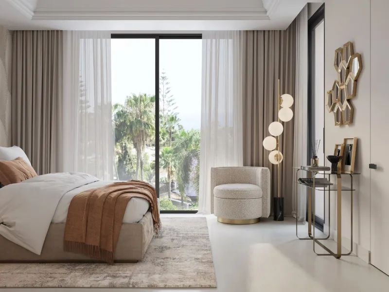 Spectacular Modern Luxury Villa Under Construction With Sea Views and Solarium Near the Beach in Marbella, Málaga