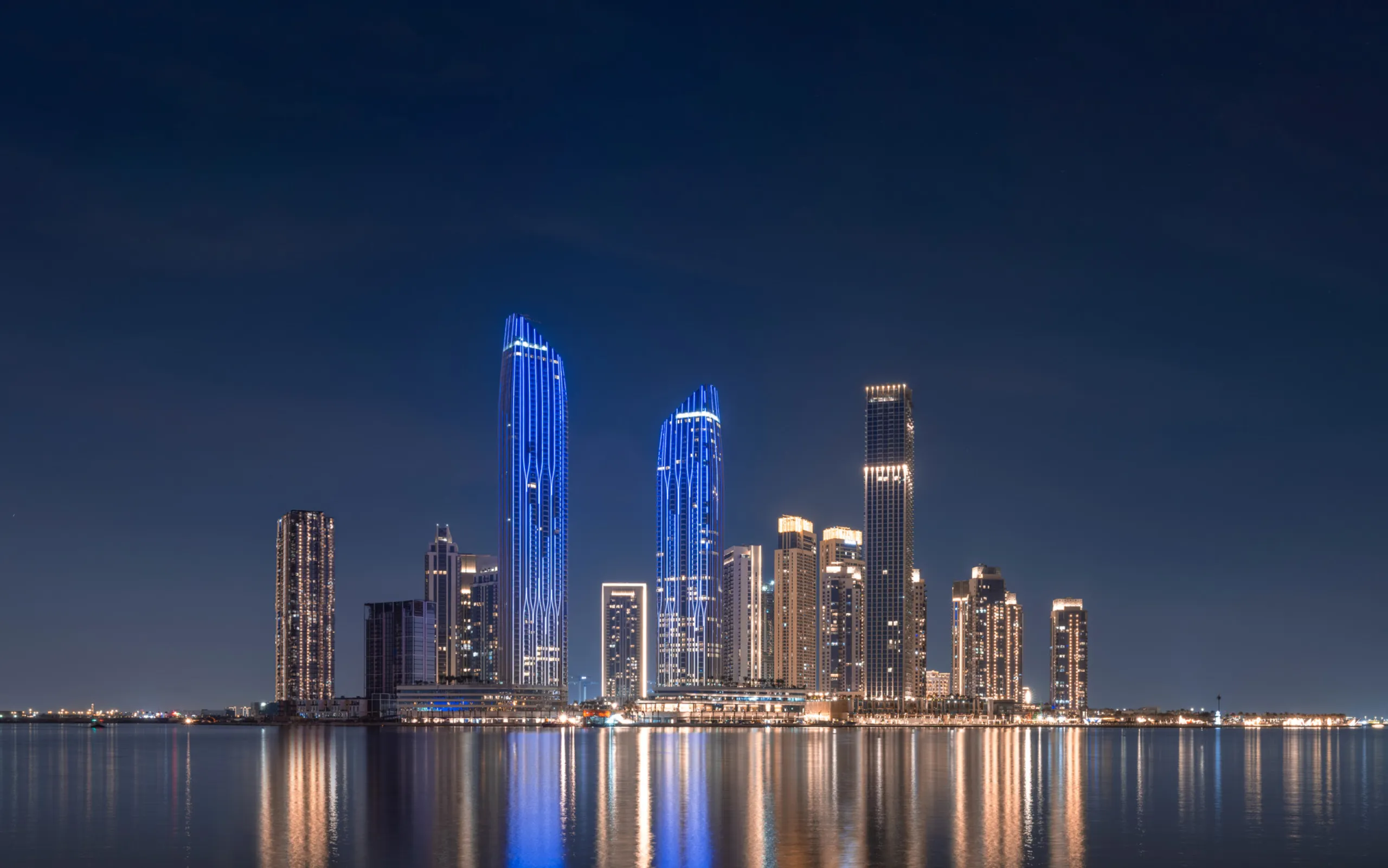 Spektakuläre Neubau-Apartments mit Blick auf den Burj Khalifa direkt am Wasser in Dubai Creek Harbour, Dubai