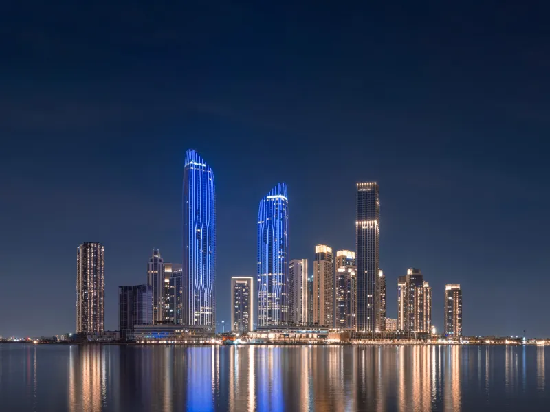Spektakuläre Neubau-Apartments mit Blick auf den Burj Khalifa direkt am Wasser in Dubai Creek Harbour, Dubai