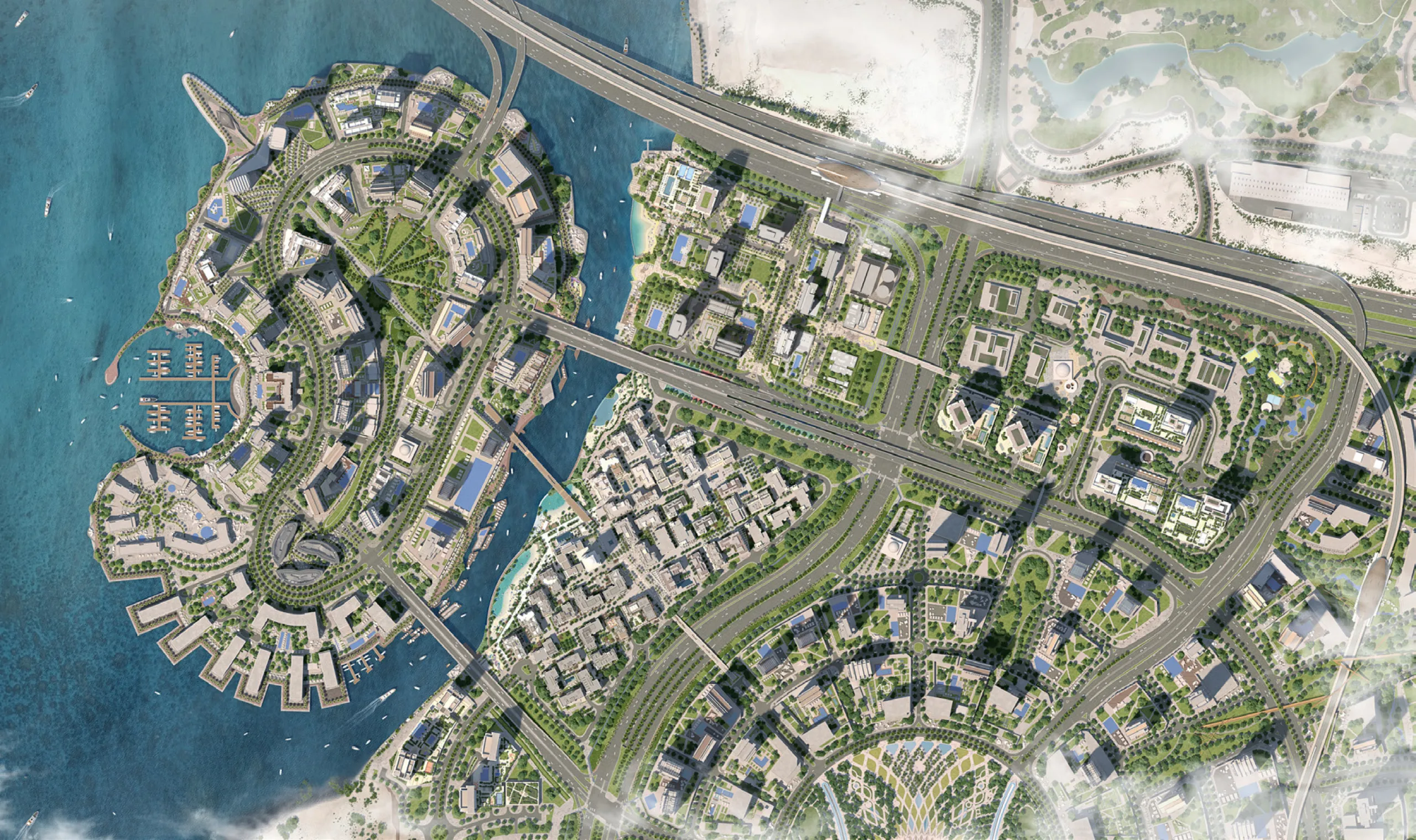 Spektakuläre Neubau-Apartments mit Blick auf den Burj Khalifa direkt am Wasser in Dubai Creek Harbour, Dubai