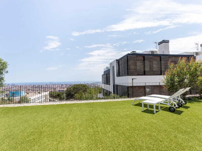 New Designer Home with Pool, Terrace, and Stunning Views in Can Caralleu, Barcelona