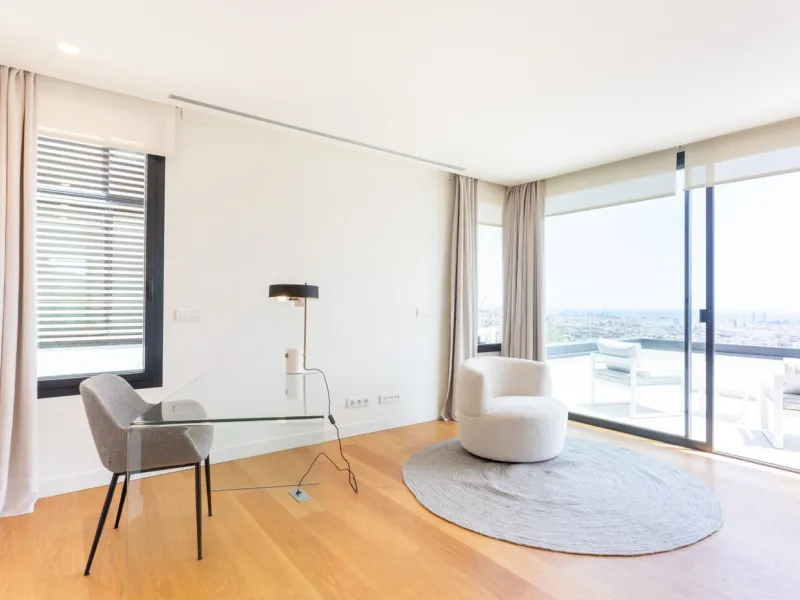 New Designer Home with Pool, Terrace, and Stunning Views in Can Caralleu, Barcelona
