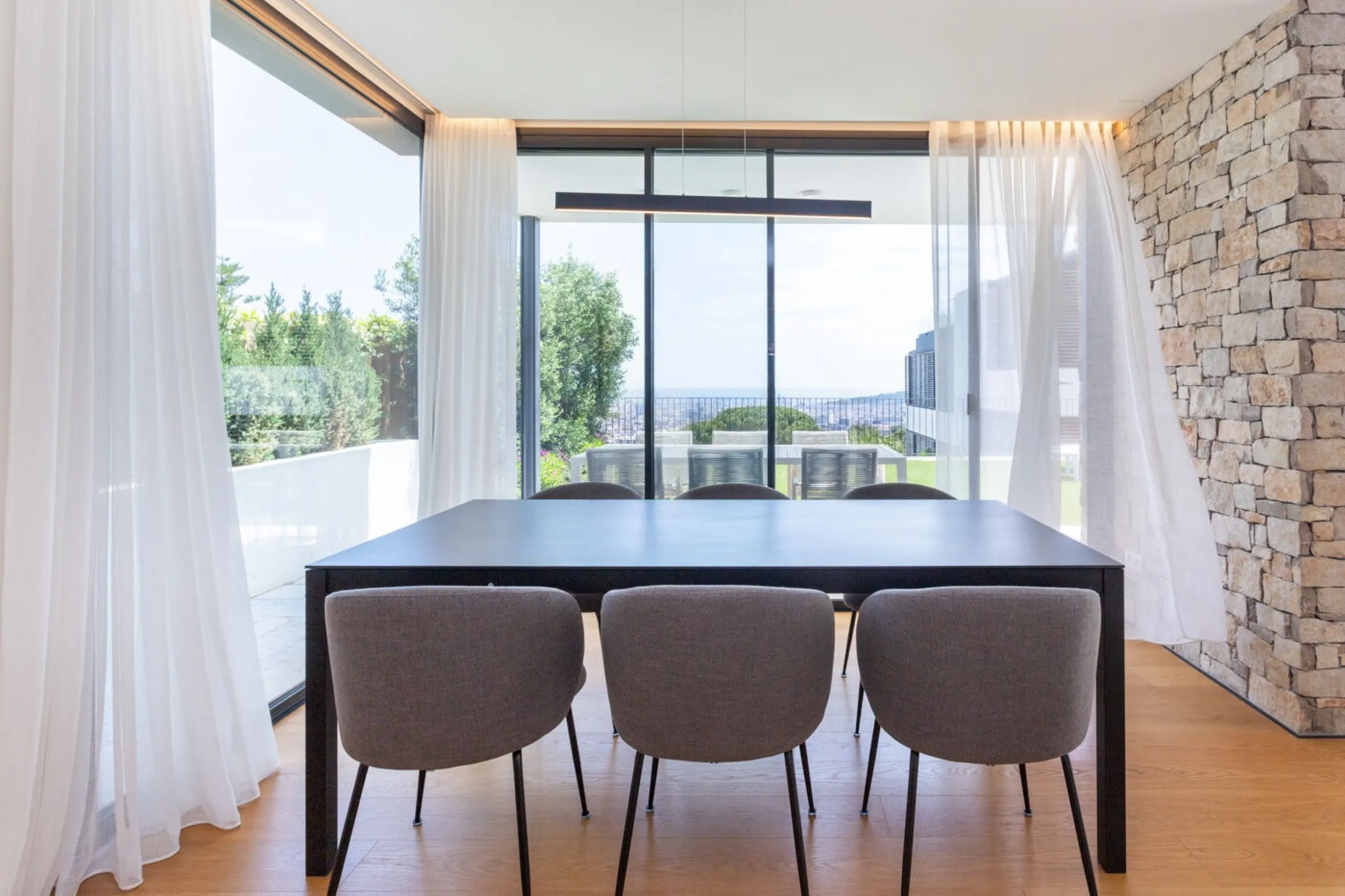 New Designer Home with Pool, Terrace, and Stunning Views in Can Caralleu, Barcelona
