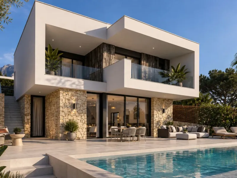 Exclusive New-Build Villa with Private Pool Beside the Golf Course in Finestrat, Alicante