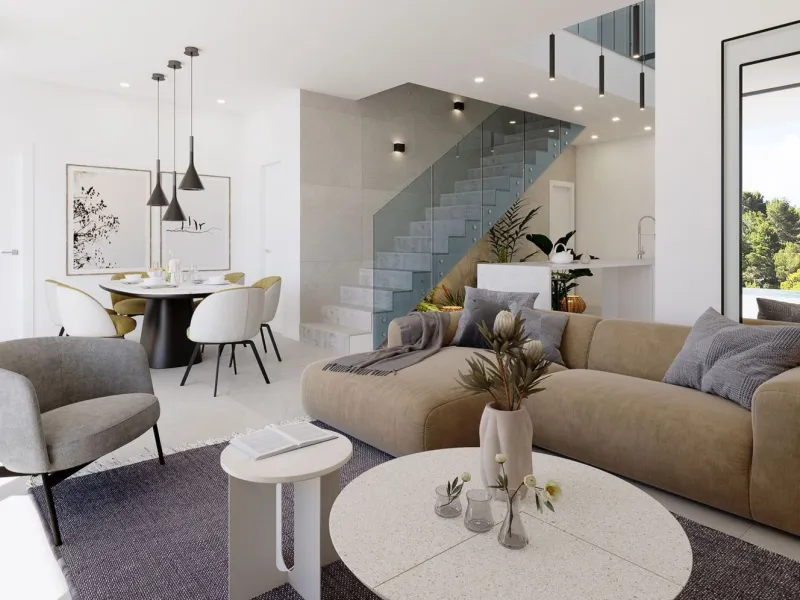 Exclusive New-Build Villa with Private Pool Beside the Golf Course in Finestrat, Alicante