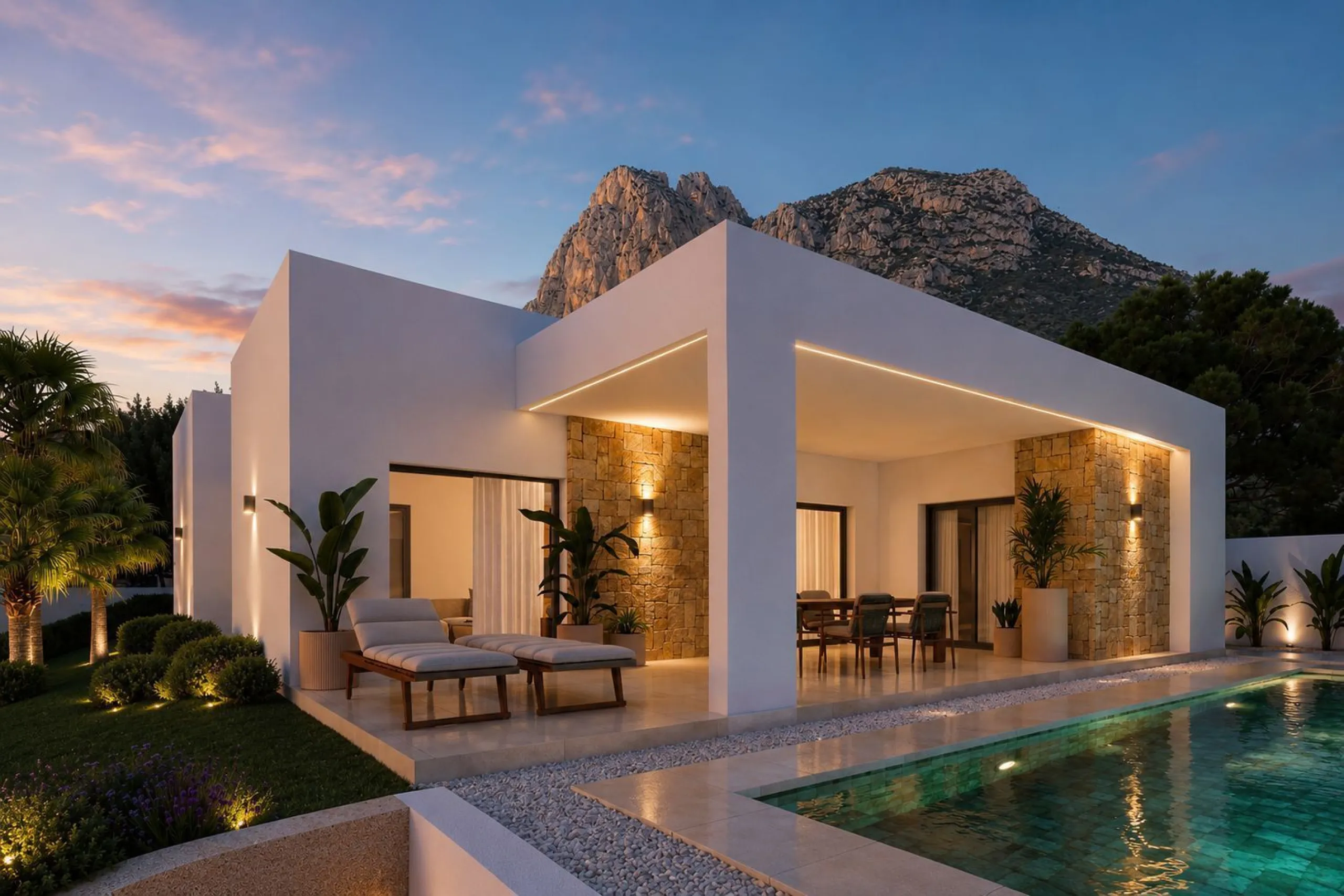 Exclusive New-Build Villa with Private Pool Beside the Golf Course in Finestrat, Alicante