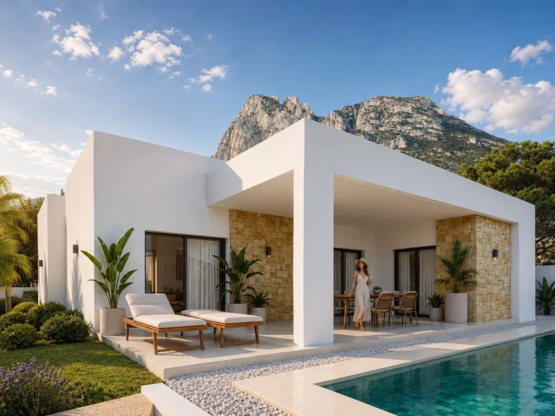 Exclusive New-Build Villa with Private Pool Beside the Golf Course in Finestrat, Alicante