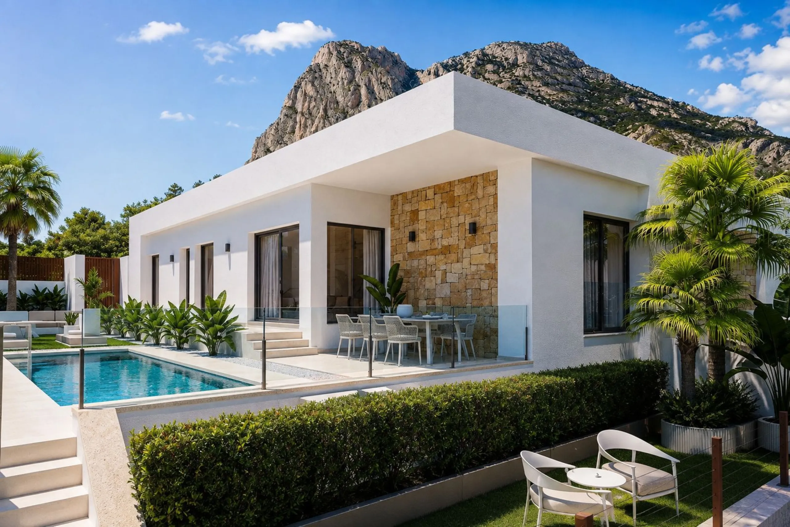 Exclusive New-Build Villa with Private Pool Beside the Golf Course in Finestrat, Alicante