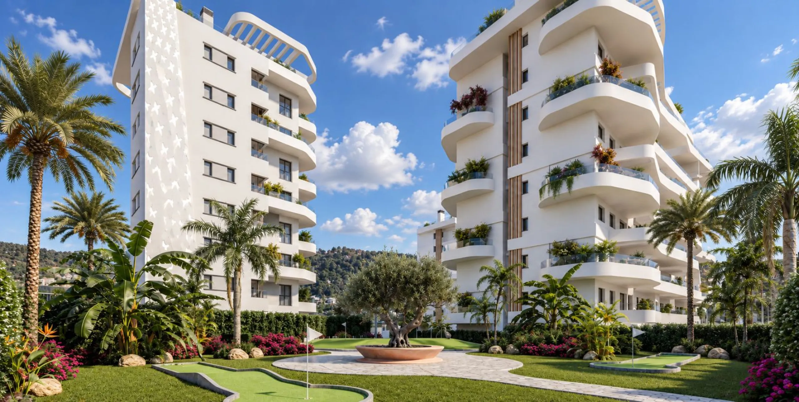Spectacular Sea-View Apartments in a Residential Resort in Villajoyosa, Costa Blanca