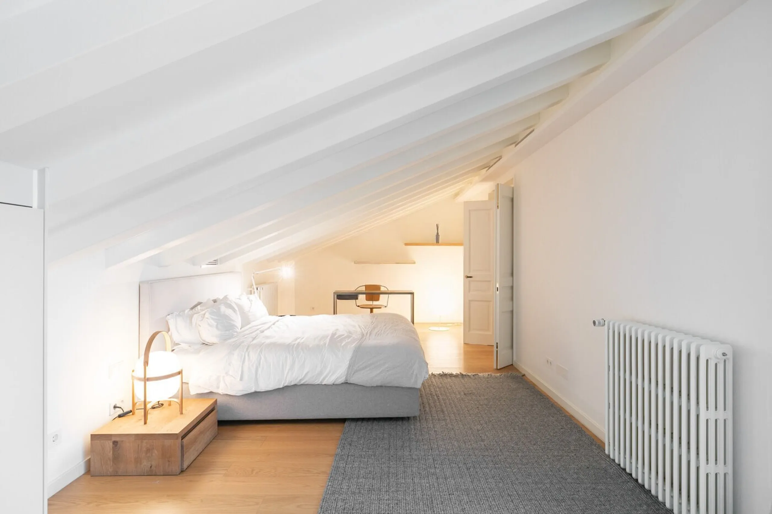 Luxury Modernist Duplex in Casa Burés with Terraces and Exclusive Amenities in Eixample, Barcelona