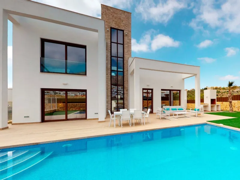 Spectacular Contemporary Villa with Sea Views in Finestrat, Costa Blanca
