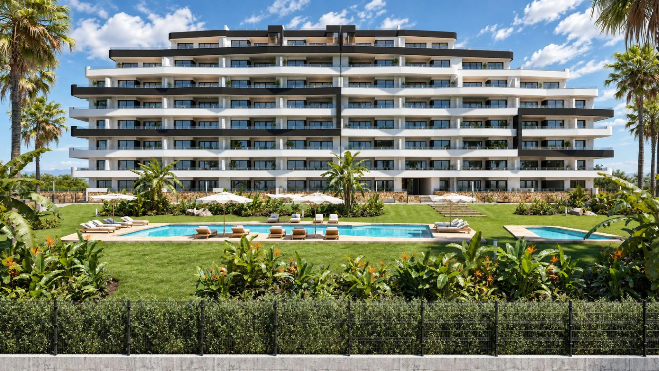 Modern Newly Built Apartments Finished Down to the Last Detail in San Miguel de Salinas, Alicante