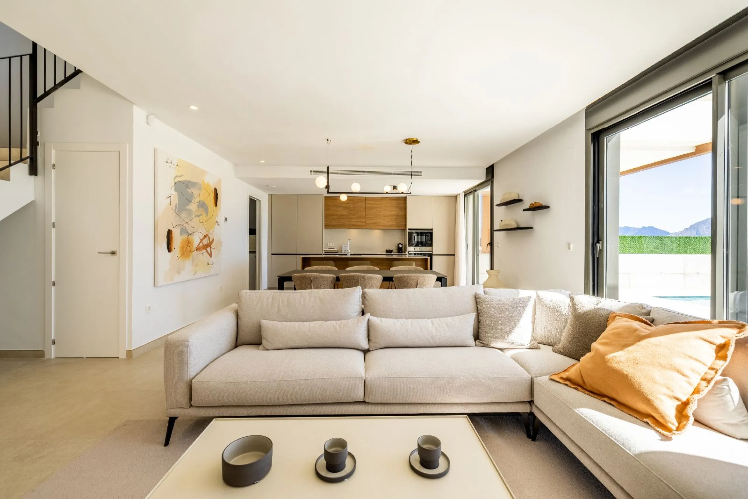 Modern Villas with Sea Views in an Exclusive, Quiet Development in Polop, Alicante