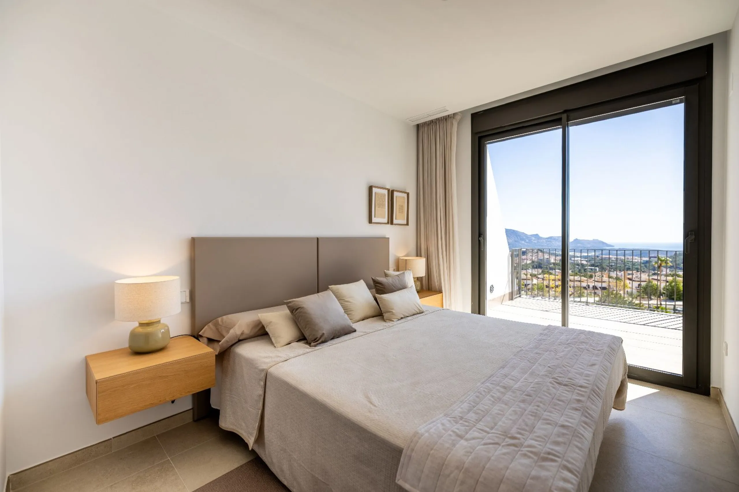 Modern Villas with Sea Views in an Exclusive, Quiet Development in Polop, Alicante