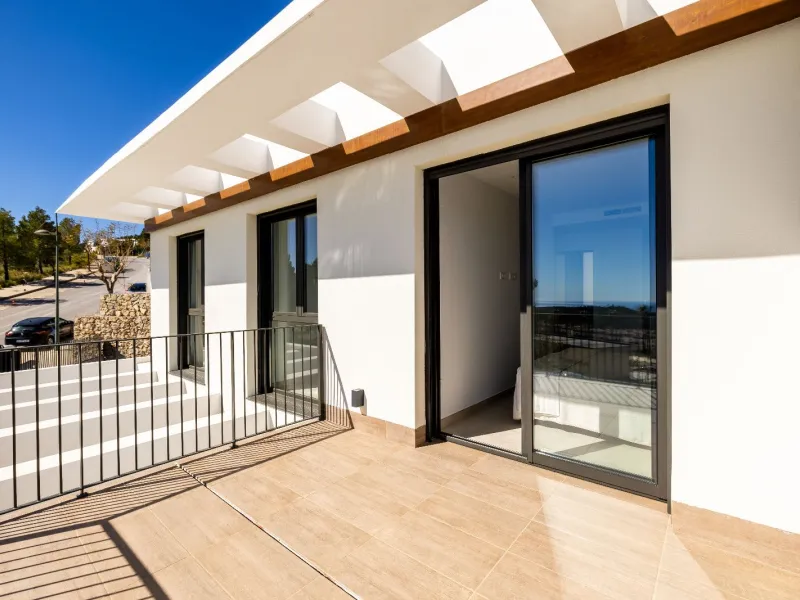 Modern Villas with Sea Views in an Exclusive, Quiet Development in Polop, Alicante