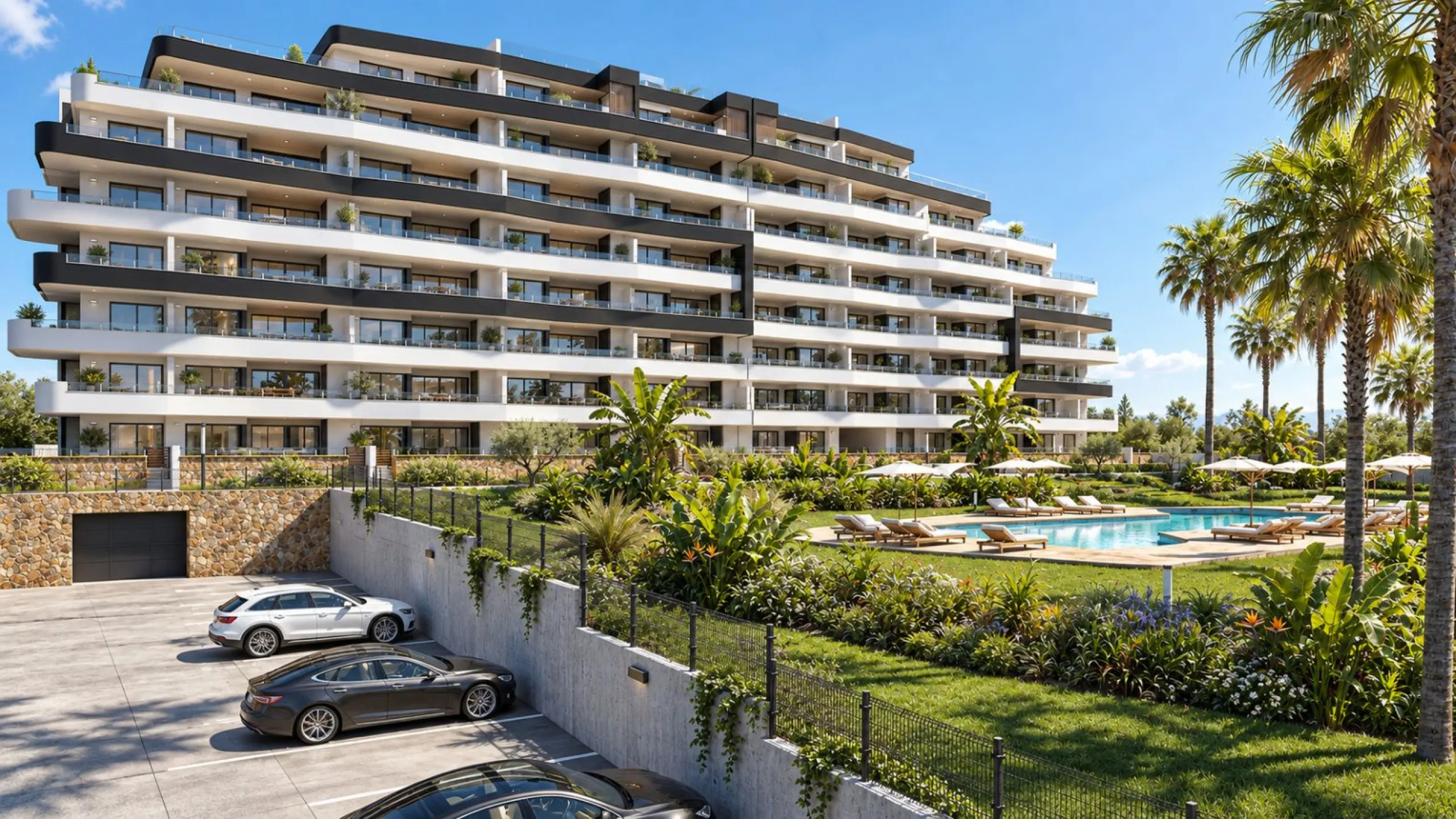 Modern Newly Built Apartments Finished Down to the Last Detail in San Miguel de Salinas, Alicante