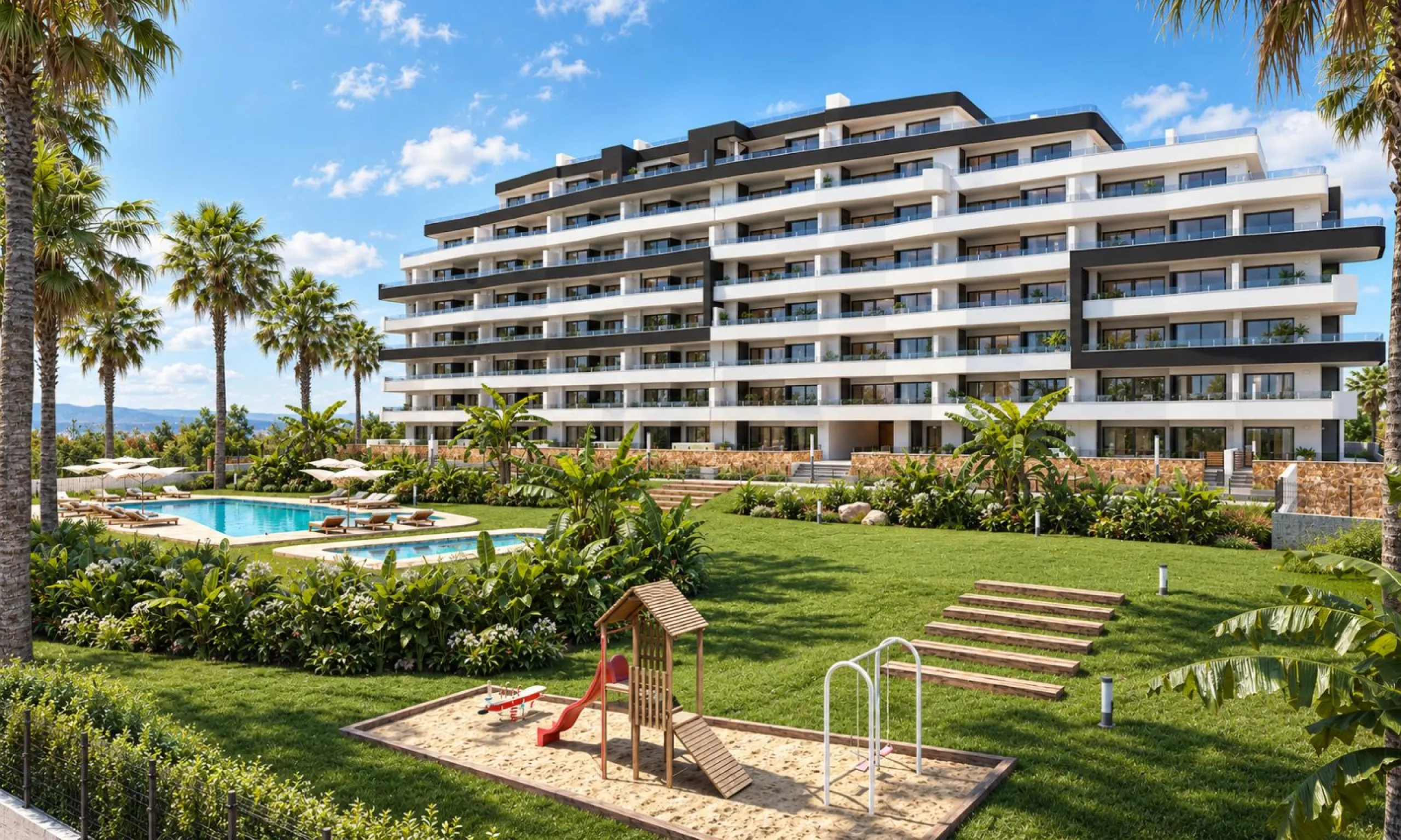 Modern Newly Built Apartments Finished Down to the Last Detail in San Miguel de Salinas, Alicante