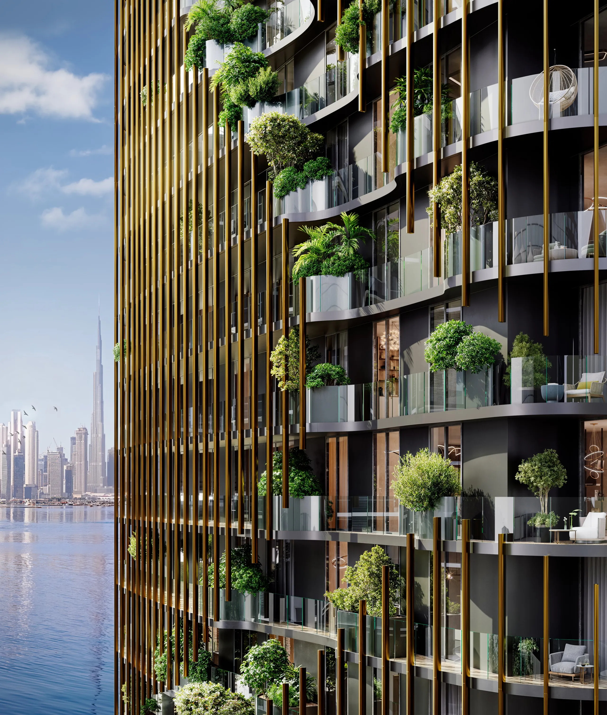 Beeindruckende Neubau-Apartments mit Spa, Rooftop-Bar und Meerblick in Dubai Maritime City