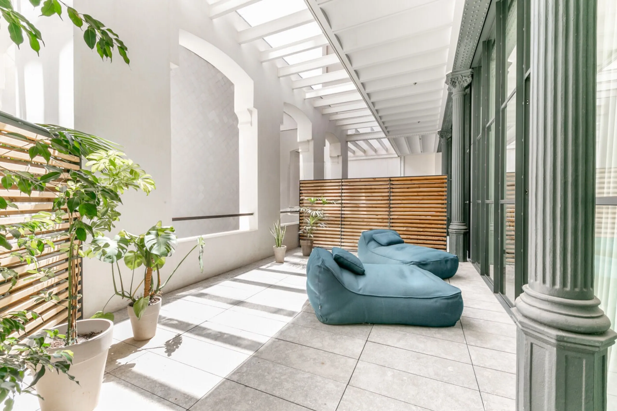Luxury Designer Loft for Rent in the Historic Casa Burés, Eixample District