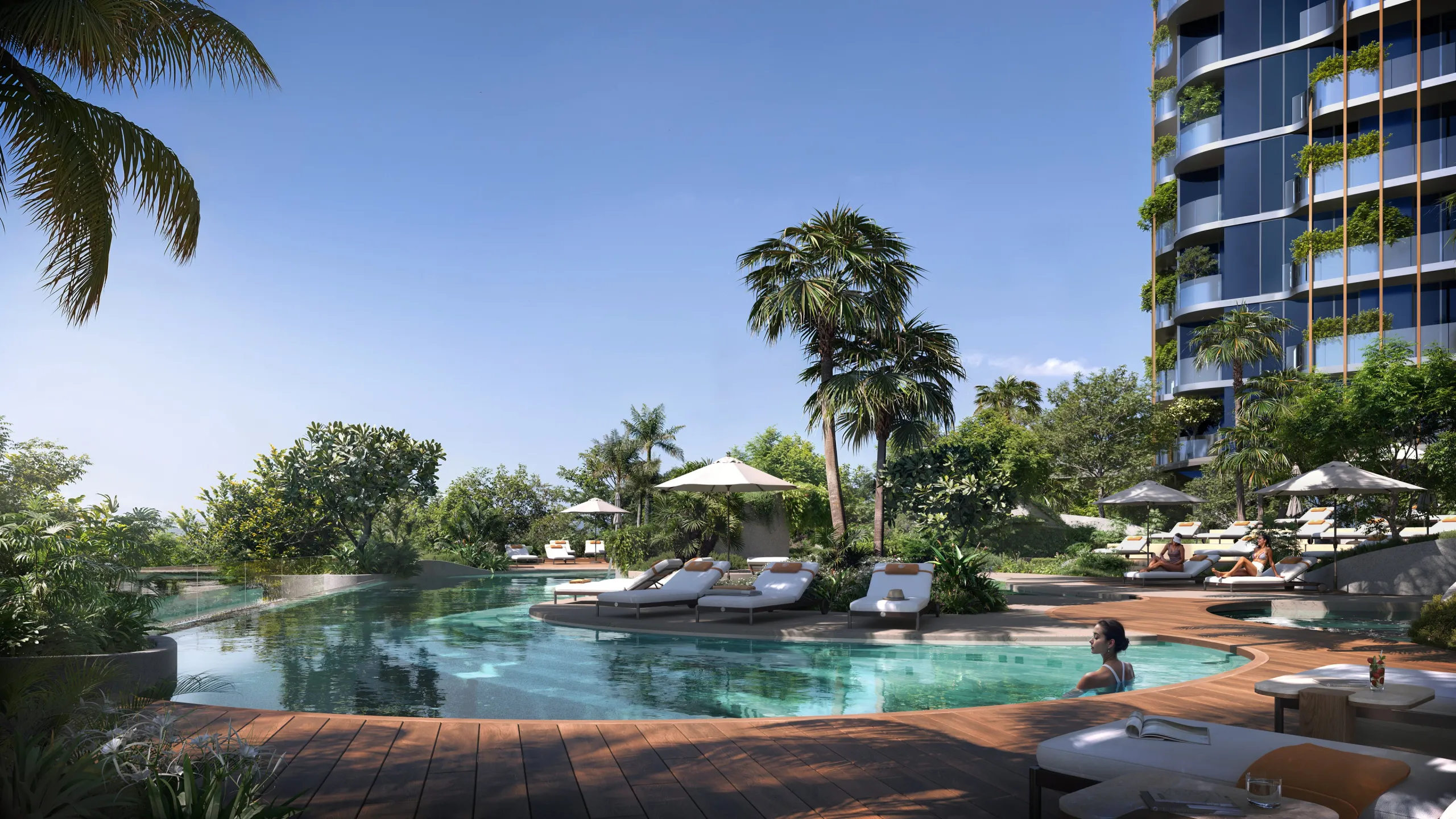 Beeindruckende Neubau-Apartments mit Spa, Rooftop-Bar und Meerblick in Dubai Maritime City