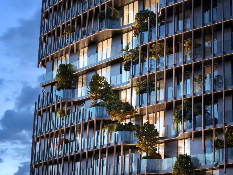 Beeindruckende Neubau-Apartments mit Spa, Rooftop-Bar und Meerblick in Dubai Maritime City