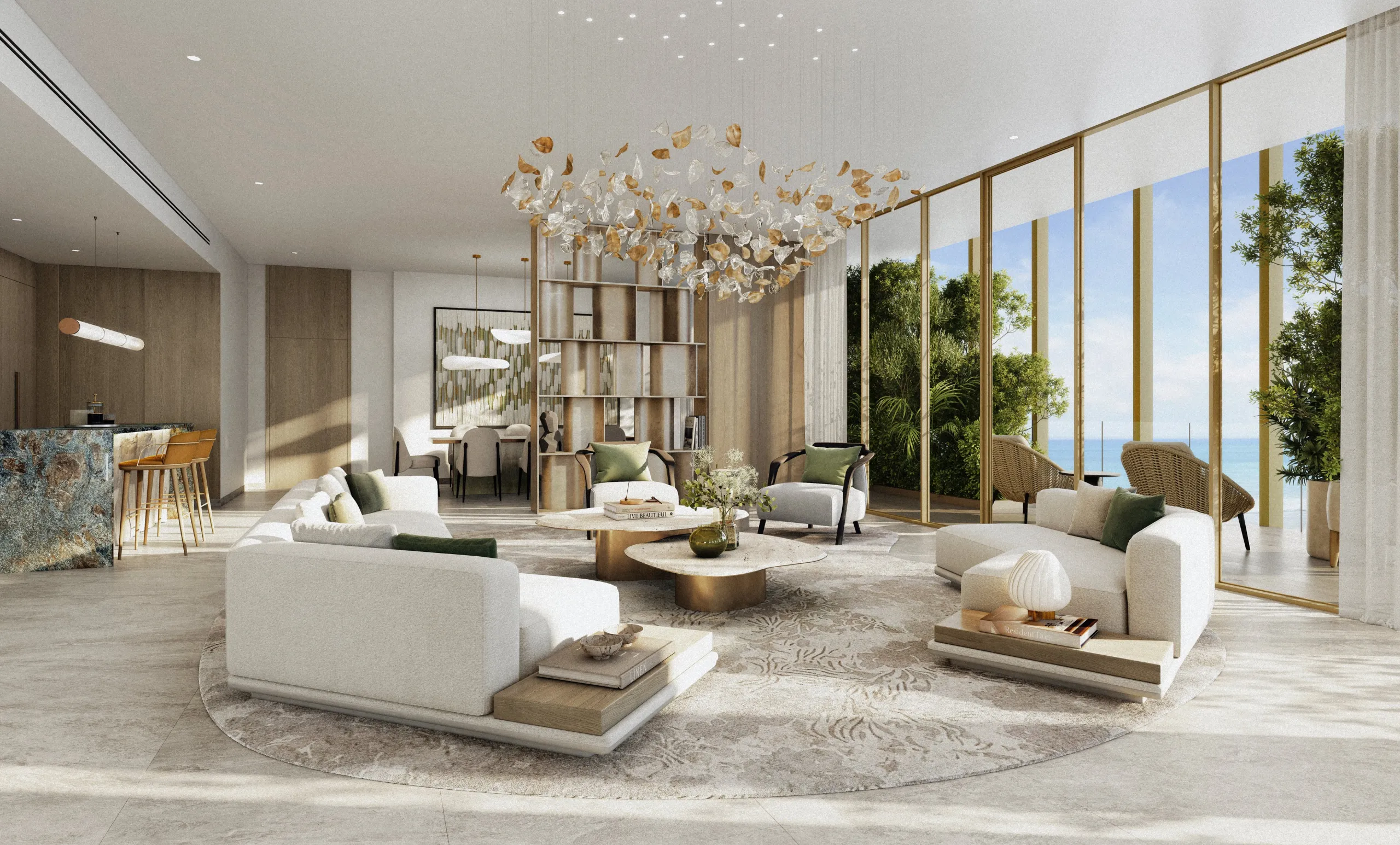 Beeindruckende Neubau-Apartments mit Spa, Rooftop-Bar und Meerblick in Dubai Maritime City