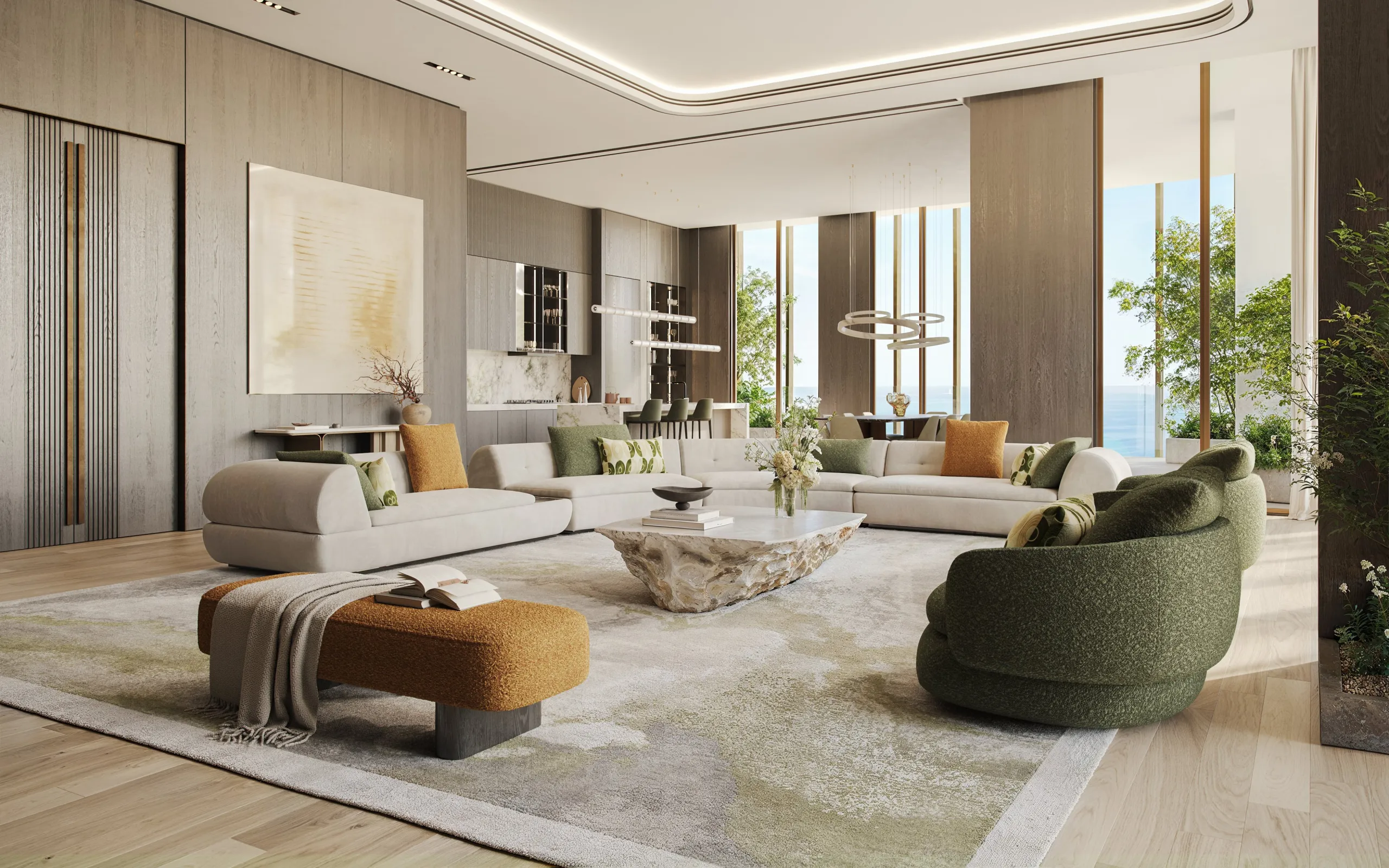 Beeindruckende Neubau-Apartments mit Spa, Rooftop-Bar und Meerblick in Dubai Maritime City