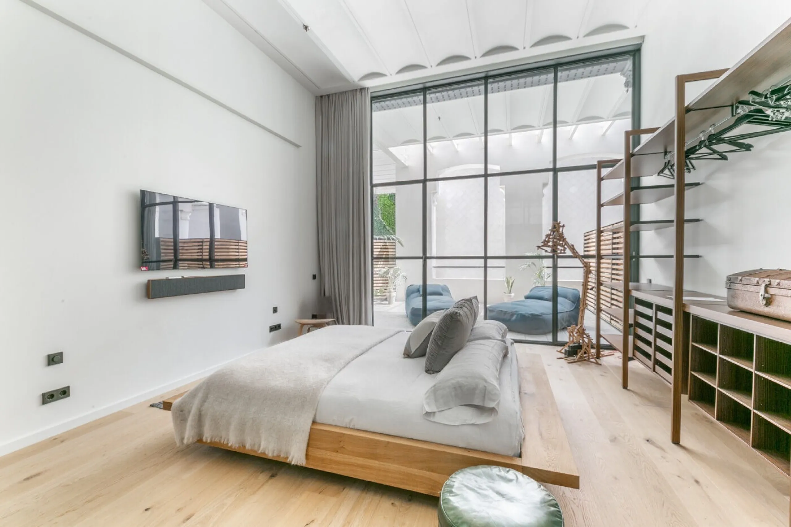 Luxury Designer Loft for Rent in the Historic Casa Burés, Eixample District
