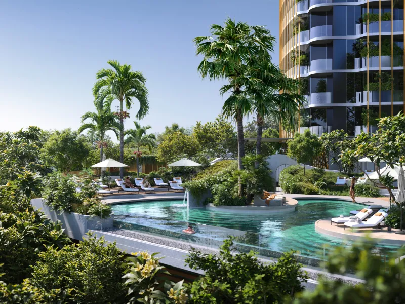 Beeindruckende Neubau-Apartments mit Spa, Rooftop-Bar und Meerblick in Dubai Maritime City