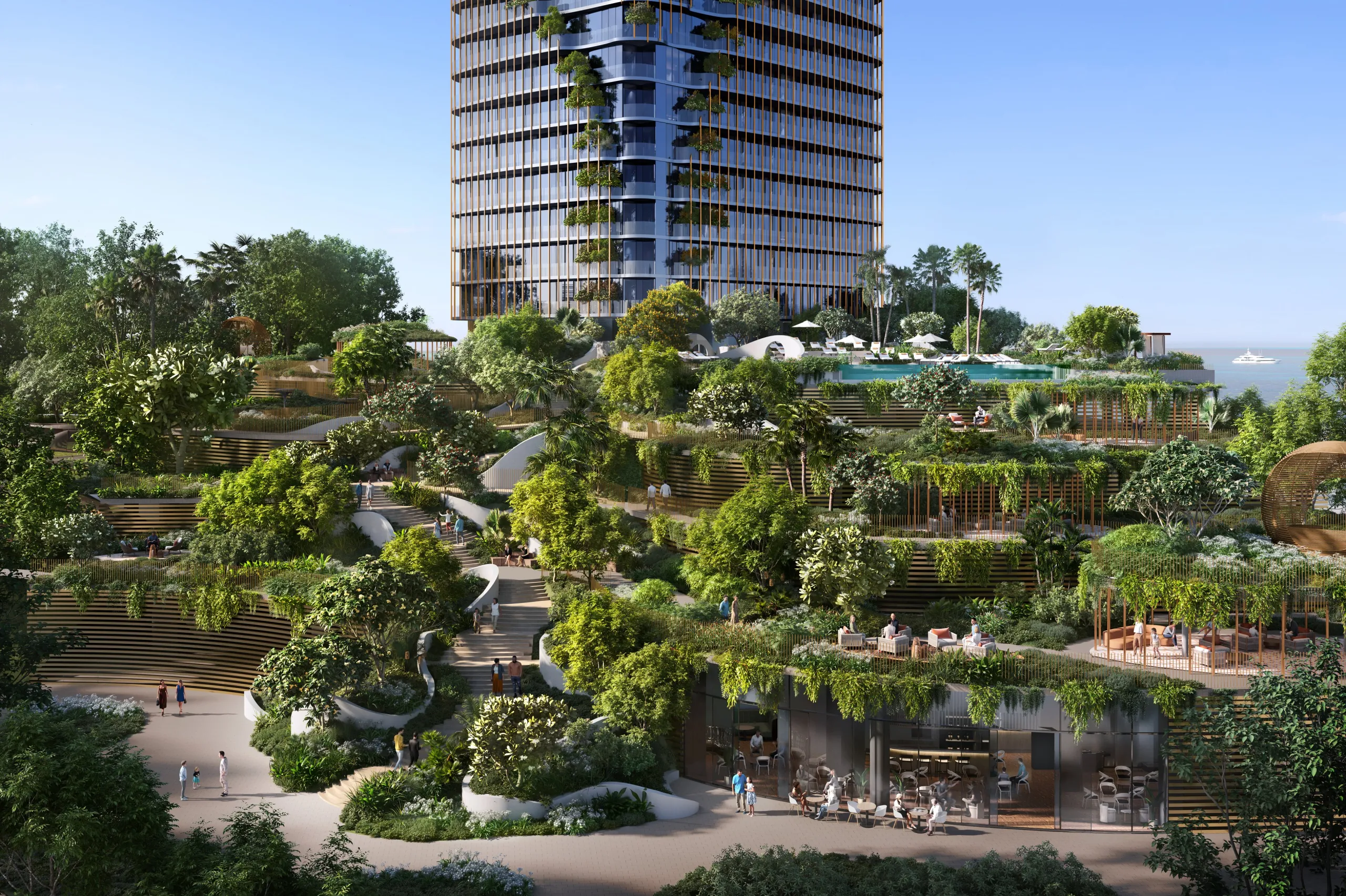 Beeindruckende Neubau-Apartments mit Spa, Rooftop-Bar und Meerblick in Dubai Maritime City