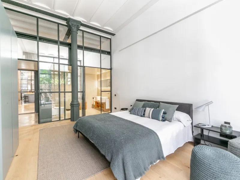 Luxury Designer Loft for Rent in the Historic Casa Burés, Eixample District