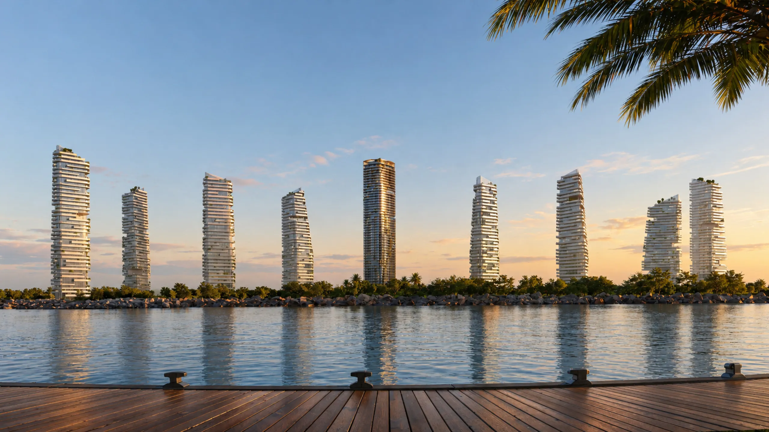 Beeindruckende Neubau-Apartments mit Spa, Rooftop-Bar und Meerblick in Dubai Maritime City