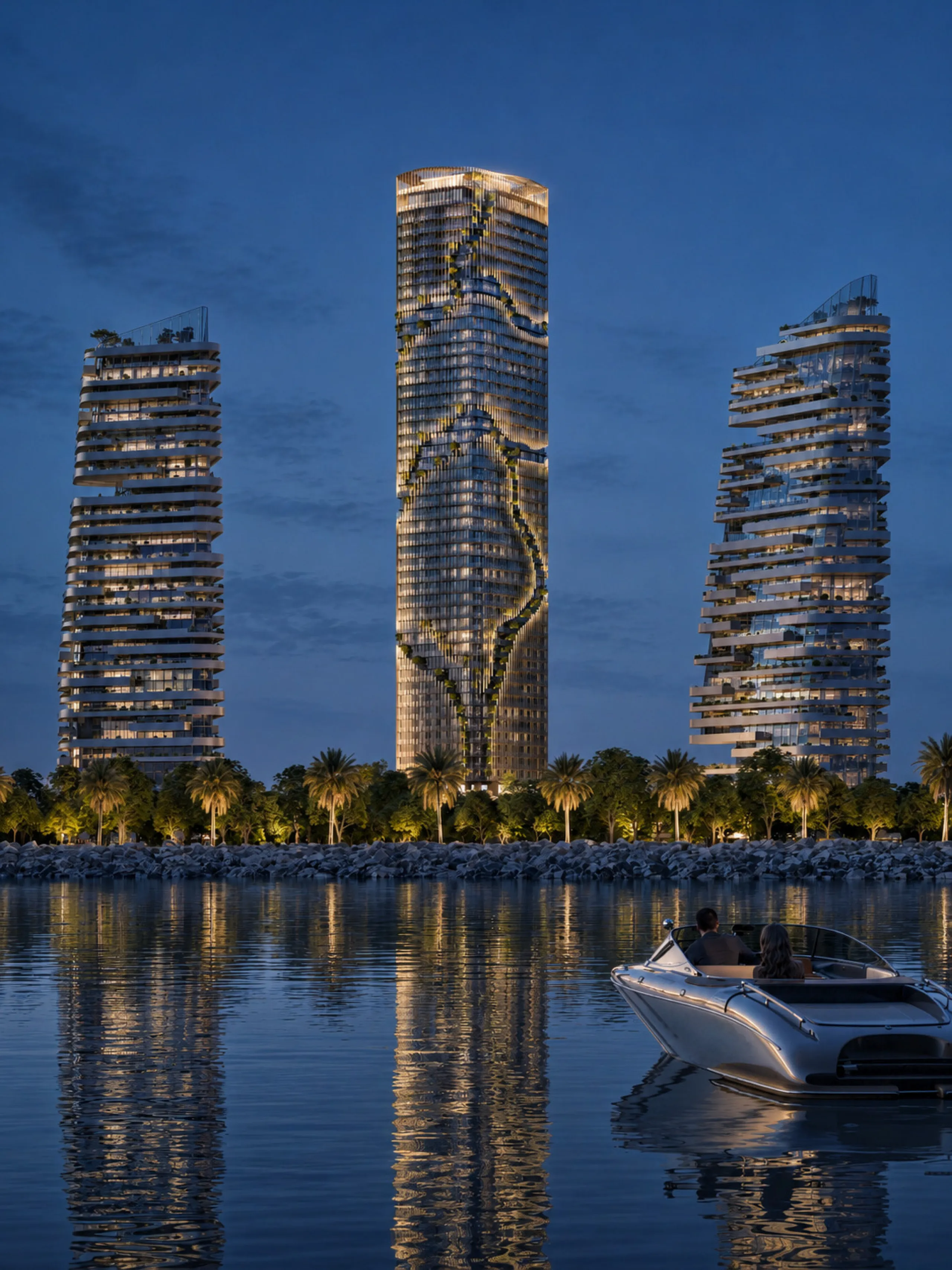 Beeindruckende Neubau-Apartments mit Spa, Rooftop-Bar und Meerblick in Dubai Maritime City