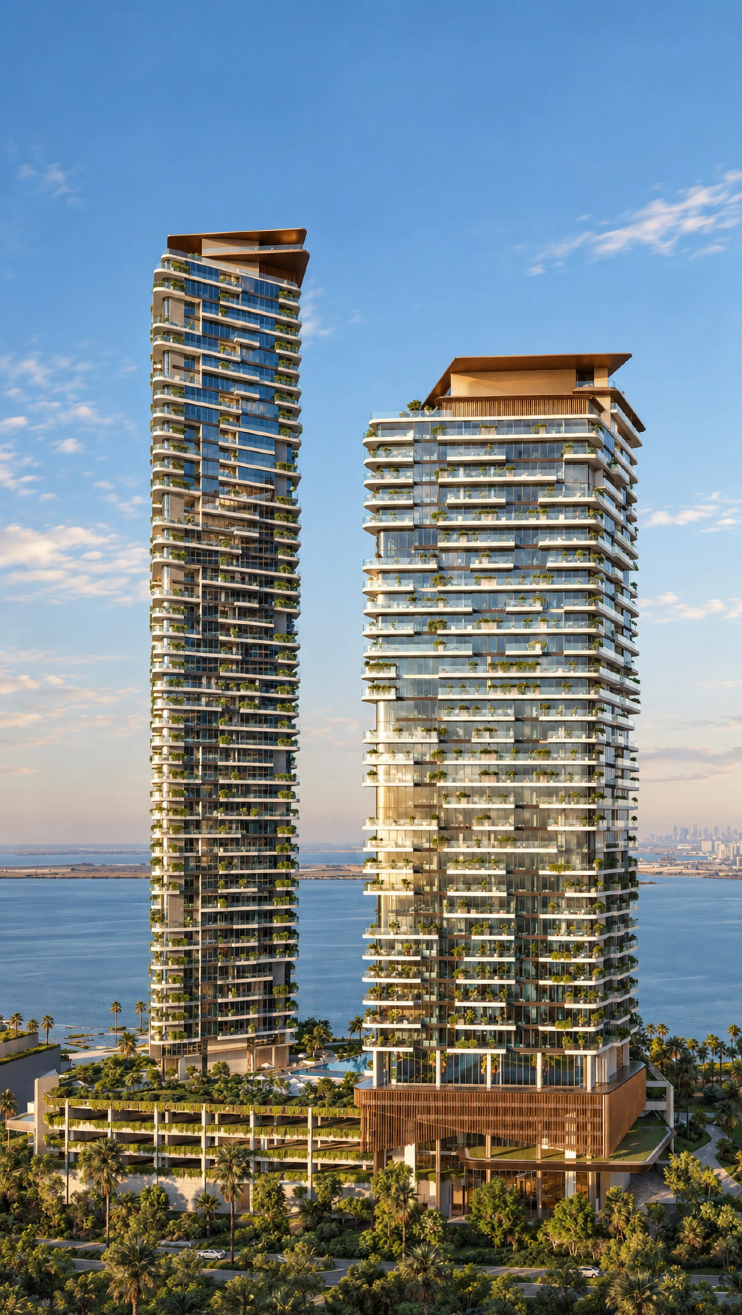 Spektakuläre Neubau-Apartments mit Kino, Spa und Pool direkt am Meer in Dubai Maritime City, Dubai