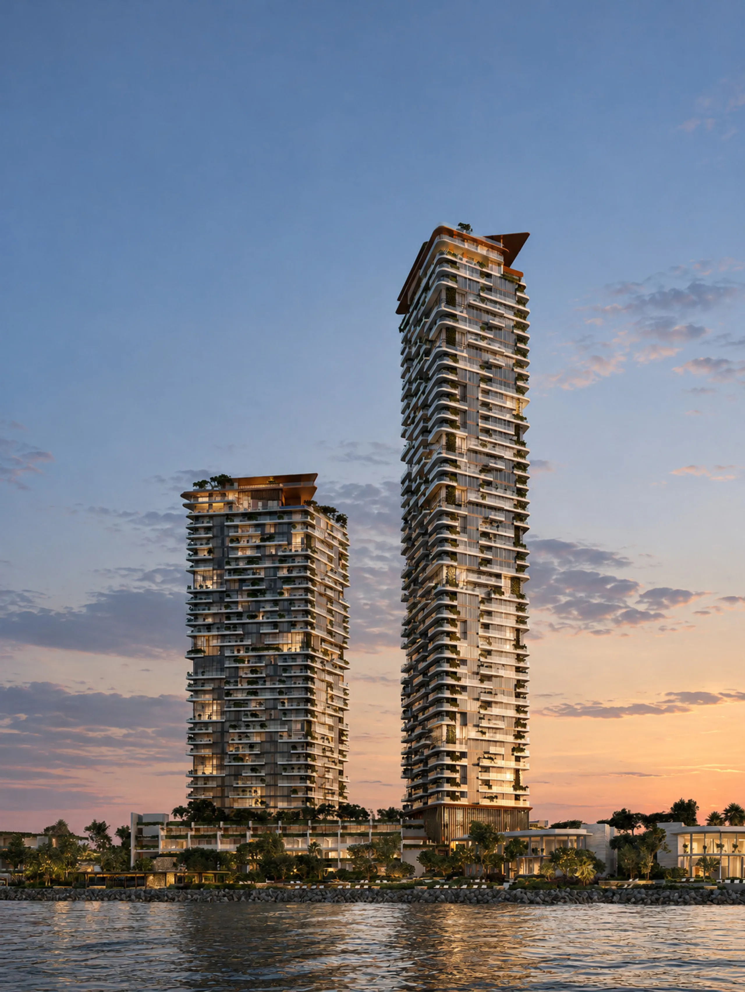 Spektakuläre Neubau-Apartments mit Kino, Spa und Pool direkt am Meer in Dubai Maritime City, Dubai
