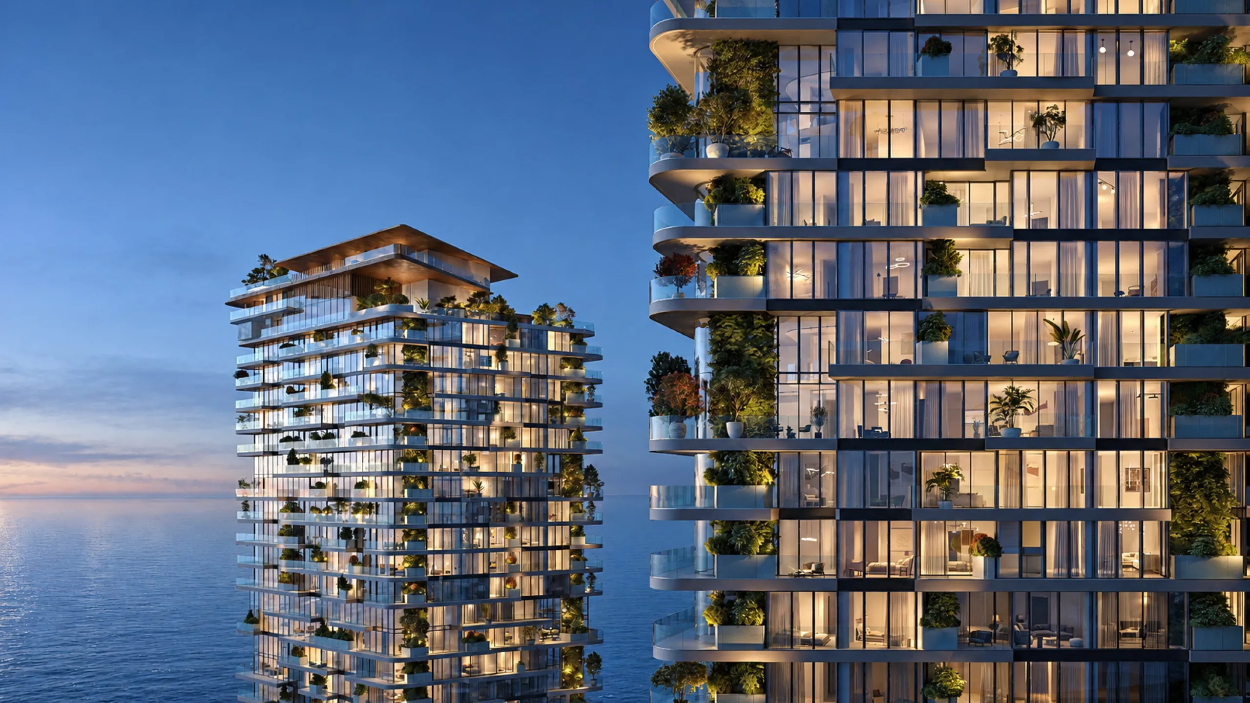 Spektakuläre Neubau-Apartments mit Kino, Spa und Pool direkt am Meer in Dubai Maritime City, Dubai