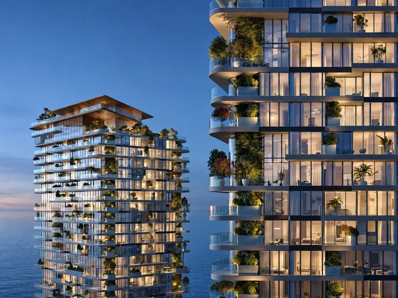 Spektakuläre Neubau-Apartments mit Kino, Spa und Pool direkt am Meer in Dubai Maritime City, Dubai