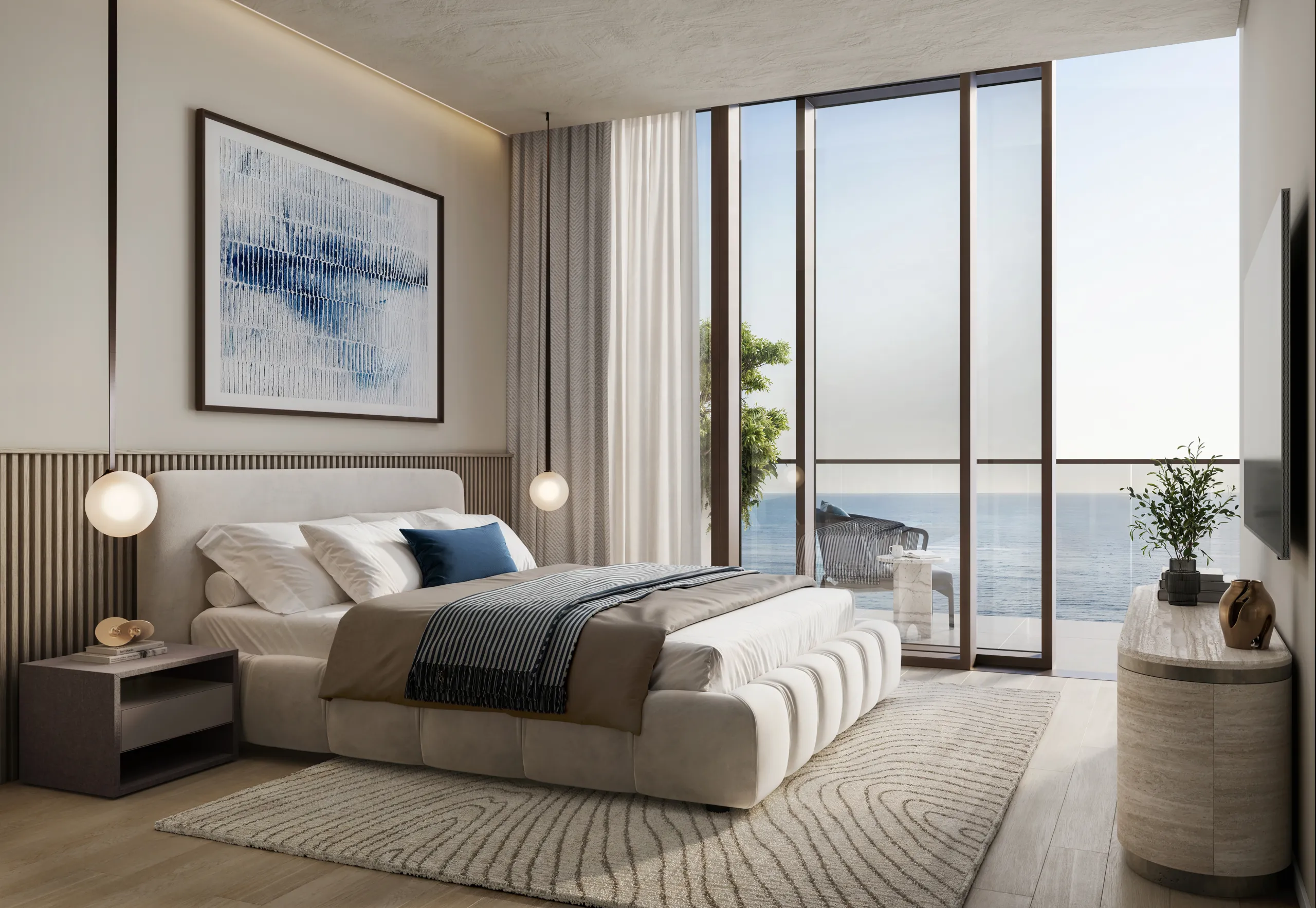 Spektakuläre Neubau-Apartments mit Kino, Spa und Pool direkt am Meer in Dubai Maritime City, Dubai