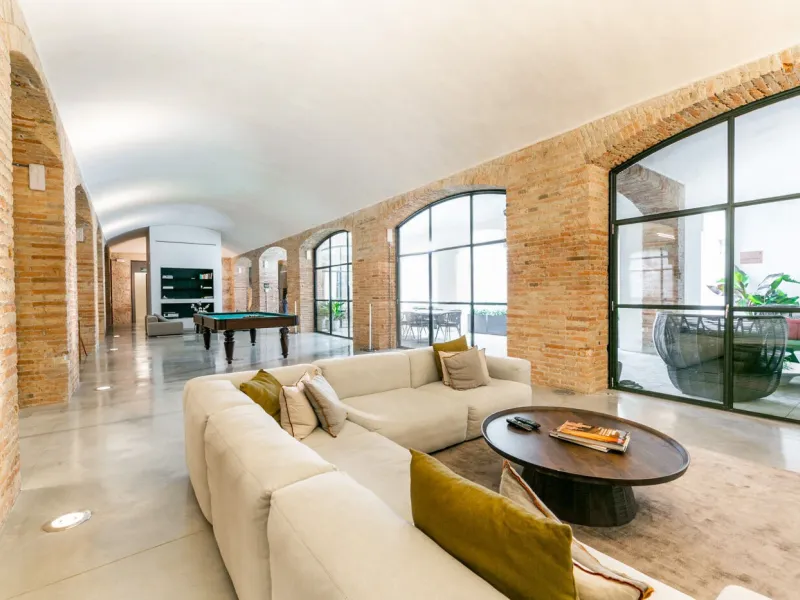 Luxury Designer Loft for Rent in the Historic Casa Burés, Eixample District