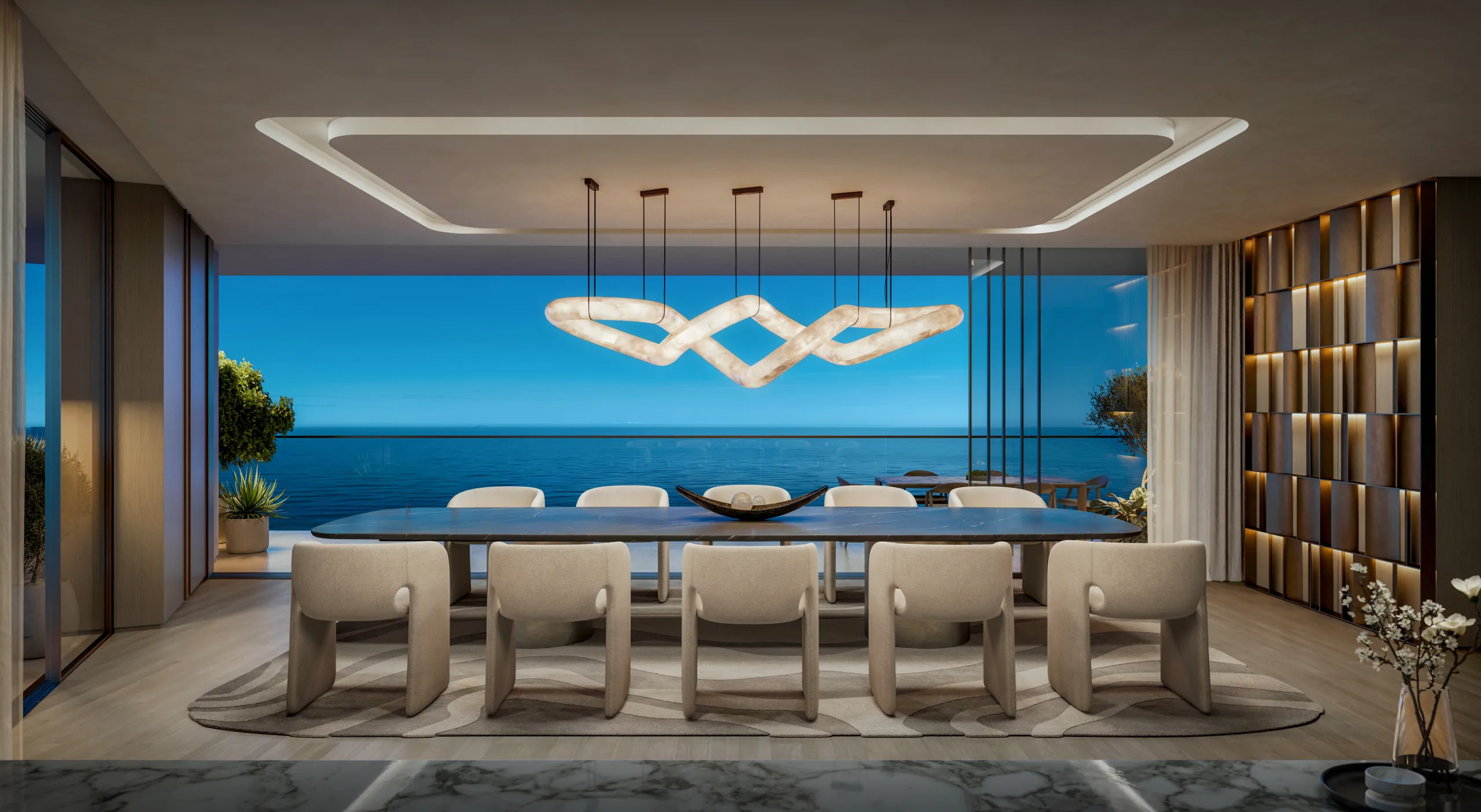 Spektakuläre Neubau-Apartments mit Kino, Spa und Pool direkt am Meer in Dubai Maritime City, Dubai