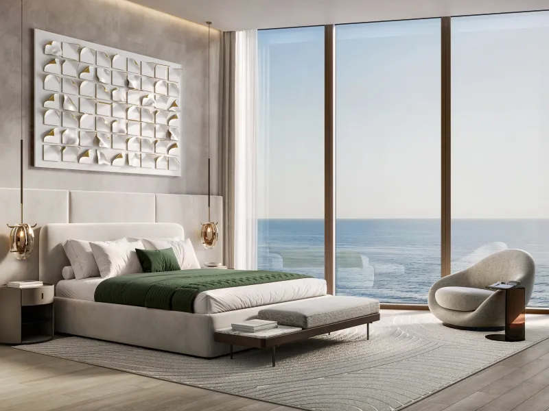Spektakuläre Neubau-Apartments mit Kino, Spa und Pool direkt am Meer in Dubai Maritime City, Dubai