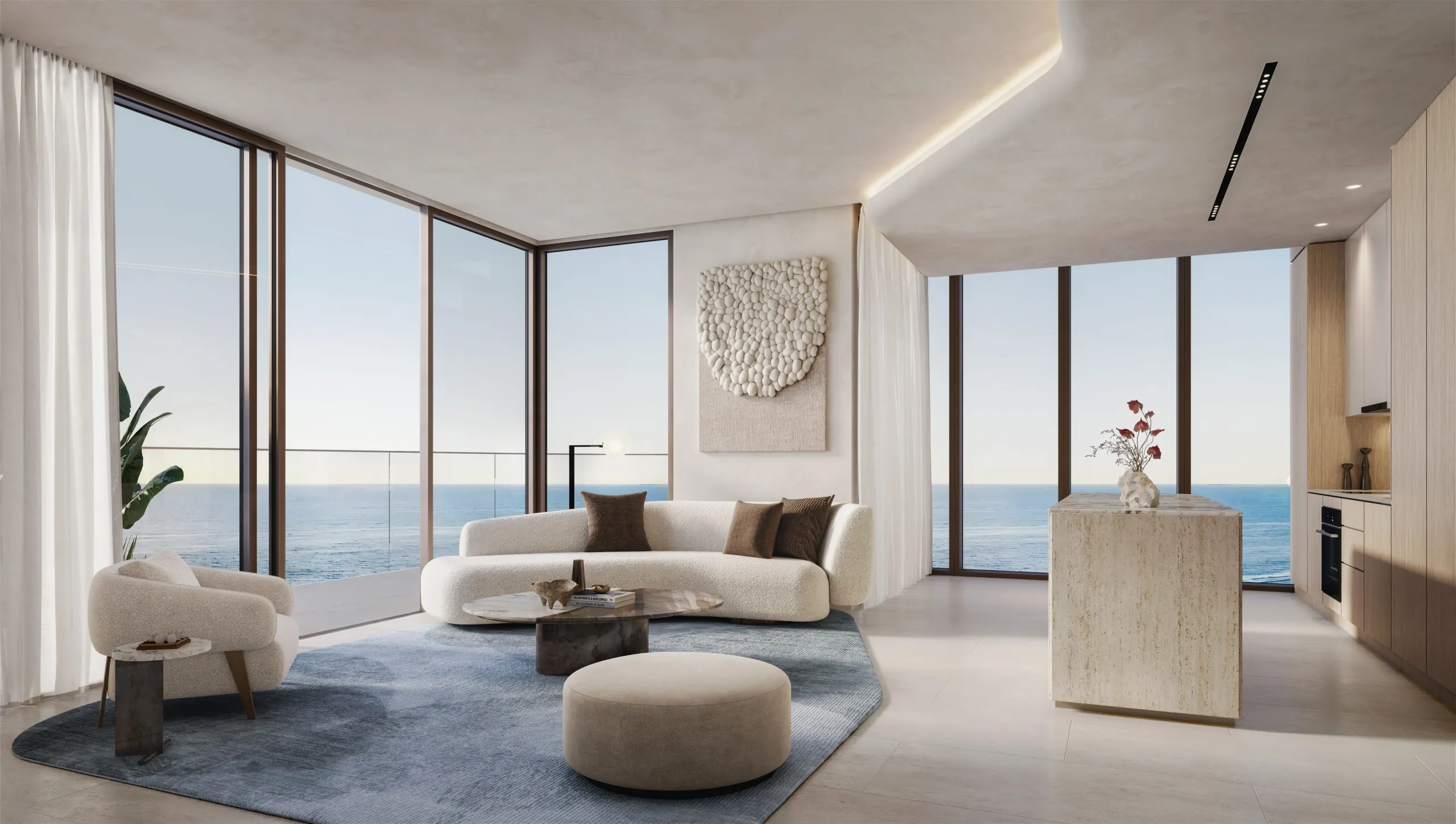 Spektakuläre Neubau-Apartments mit Kino, Spa und Pool direkt am Meer in Dubai Maritime City, Dubai