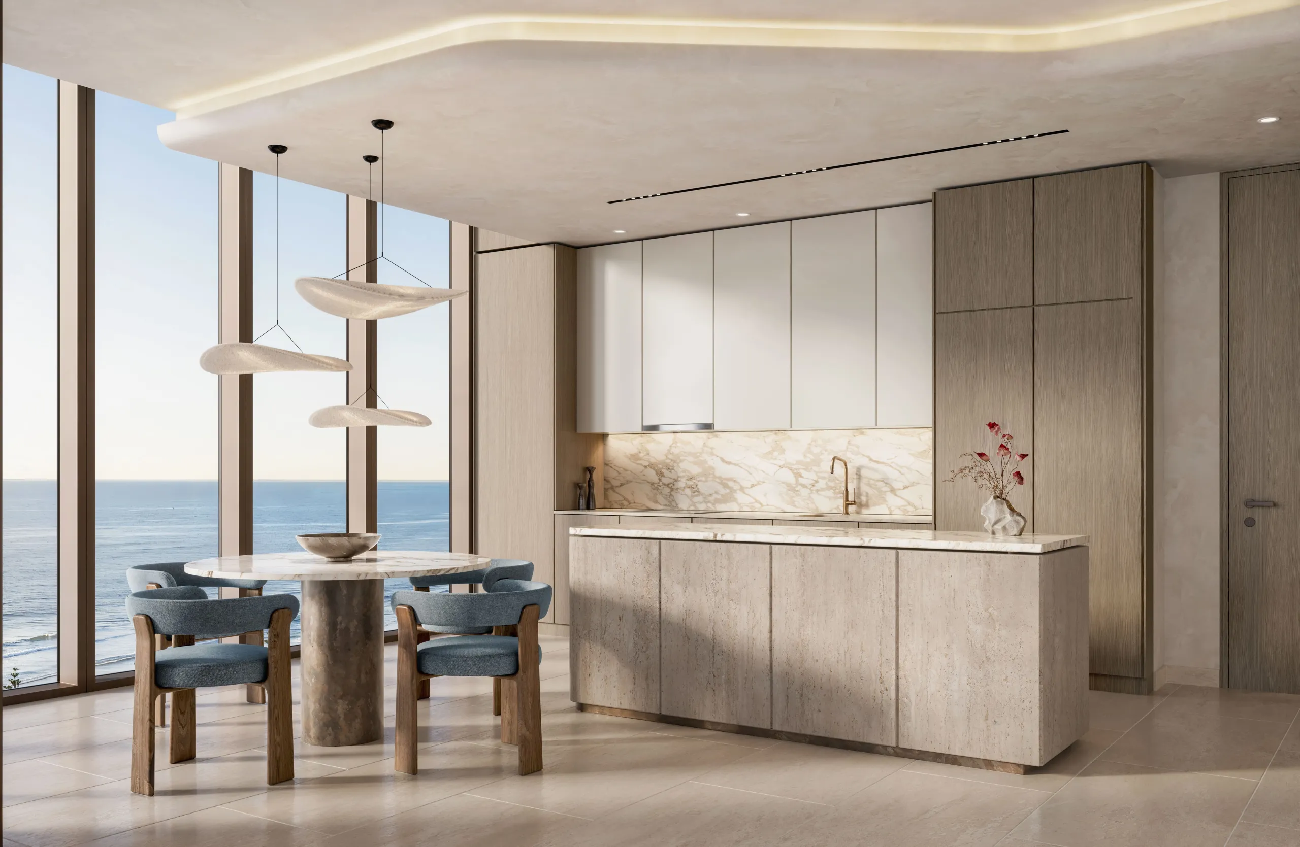 Spektakuläre Neubau-Apartments mit Kino, Spa und Pool direkt am Meer in Dubai Maritime City, Dubai