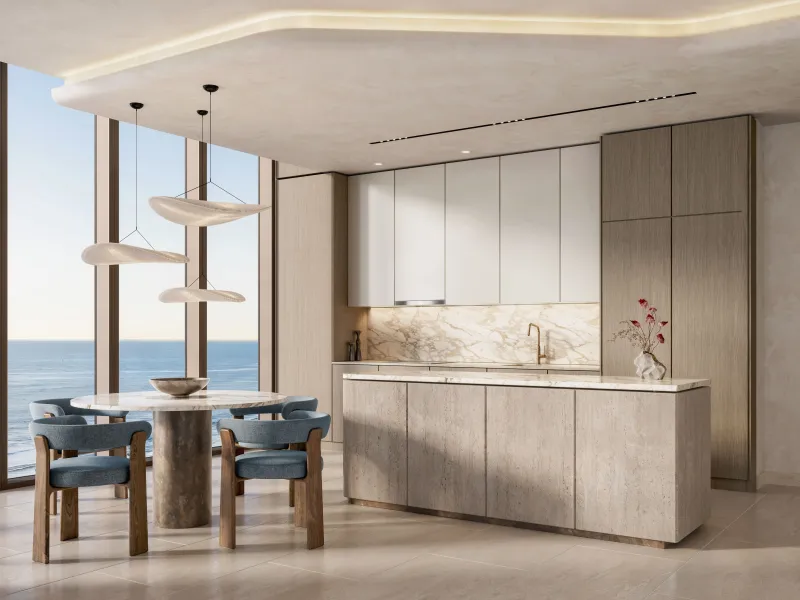 Spektakuläre Neubau-Apartments mit Kino, Spa und Pool direkt am Meer in Dubai Maritime City, Dubai