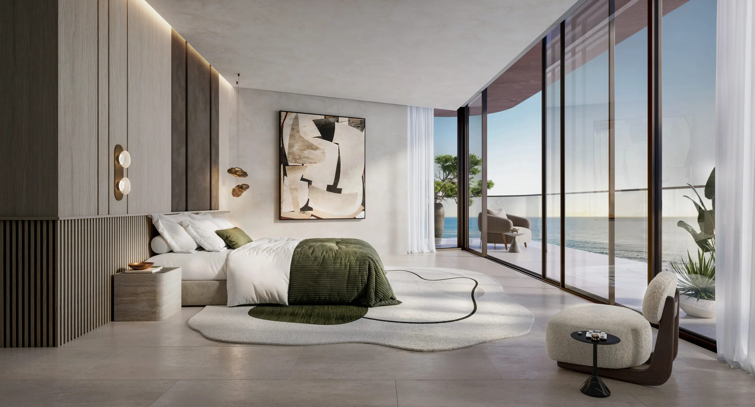 Spektakuläre Neubau-Apartments mit Kino, Spa und Pool direkt am Meer in Dubai Maritime City, Dubai