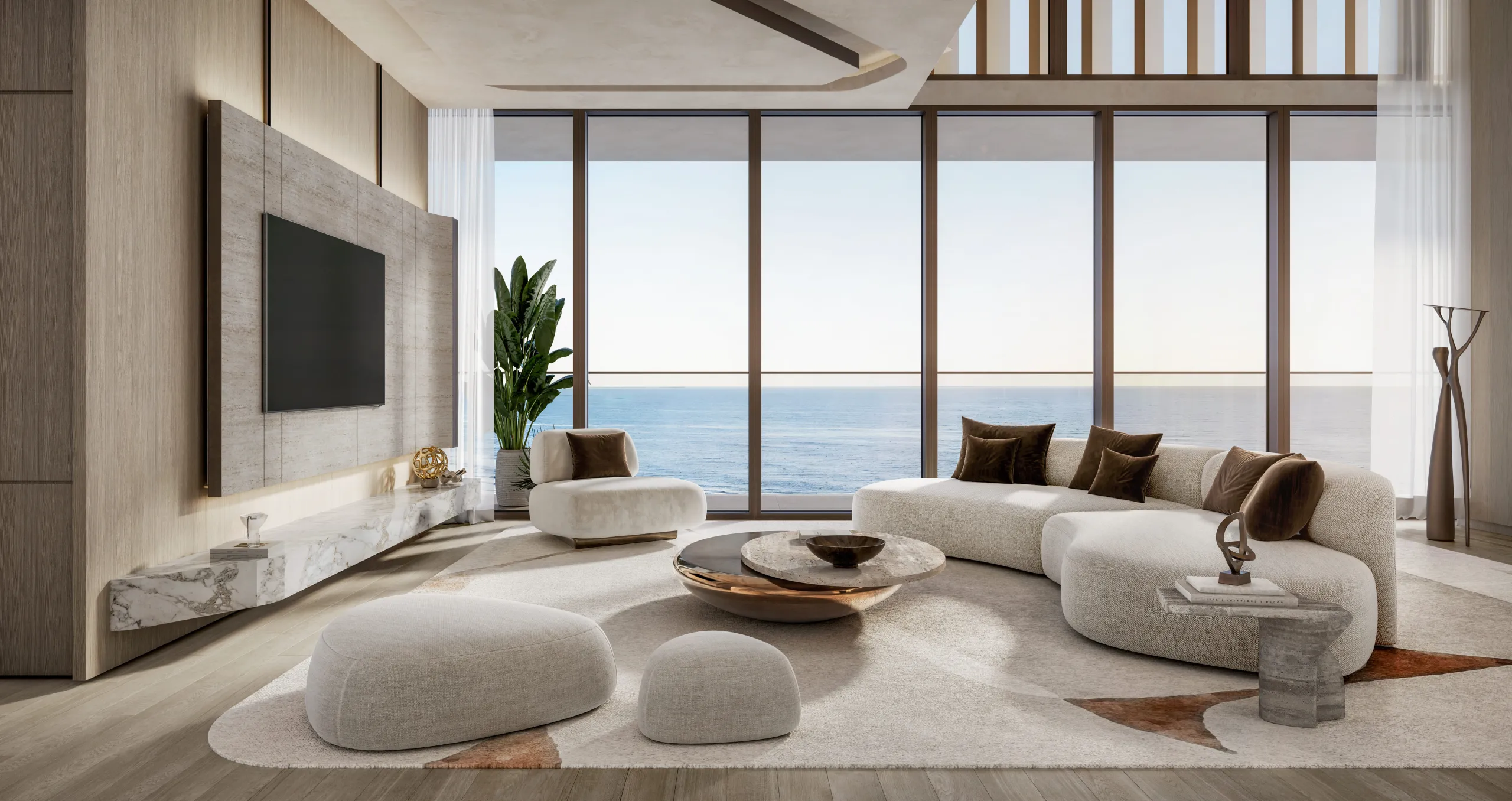 Spektakuläre Neubau-Apartments mit Kino, Spa und Pool direkt am Meer in Dubai Maritime City, Dubai