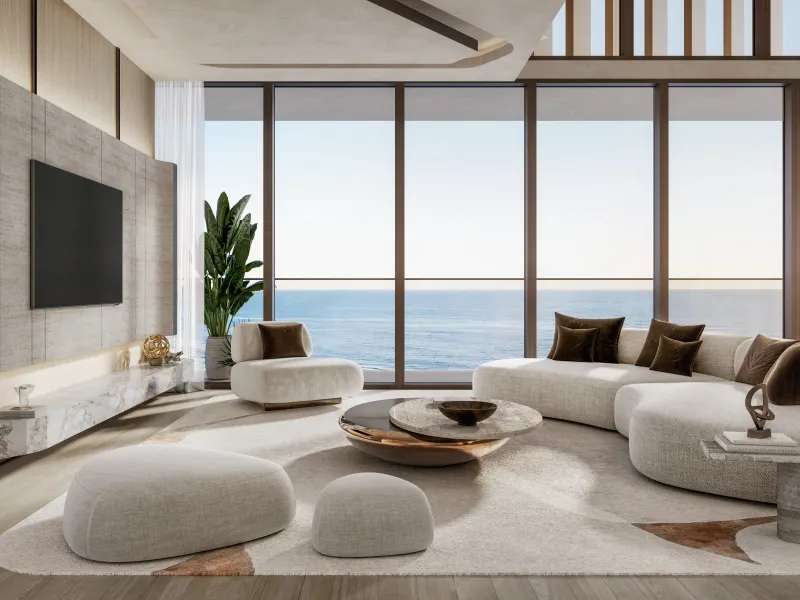 Spektakuläre Neubau-Apartments mit Kino, Spa und Pool direkt am Meer in Dubai Maritime City, Dubai